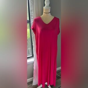 Entro T-Shirt Dress with Slit